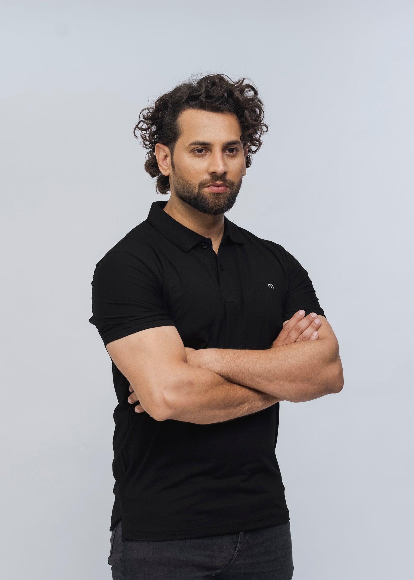 Marcar LuxeStretch Polo (Black)