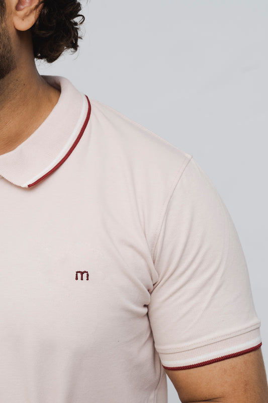 Zénzip Polo M Stretch Polo (Pink)