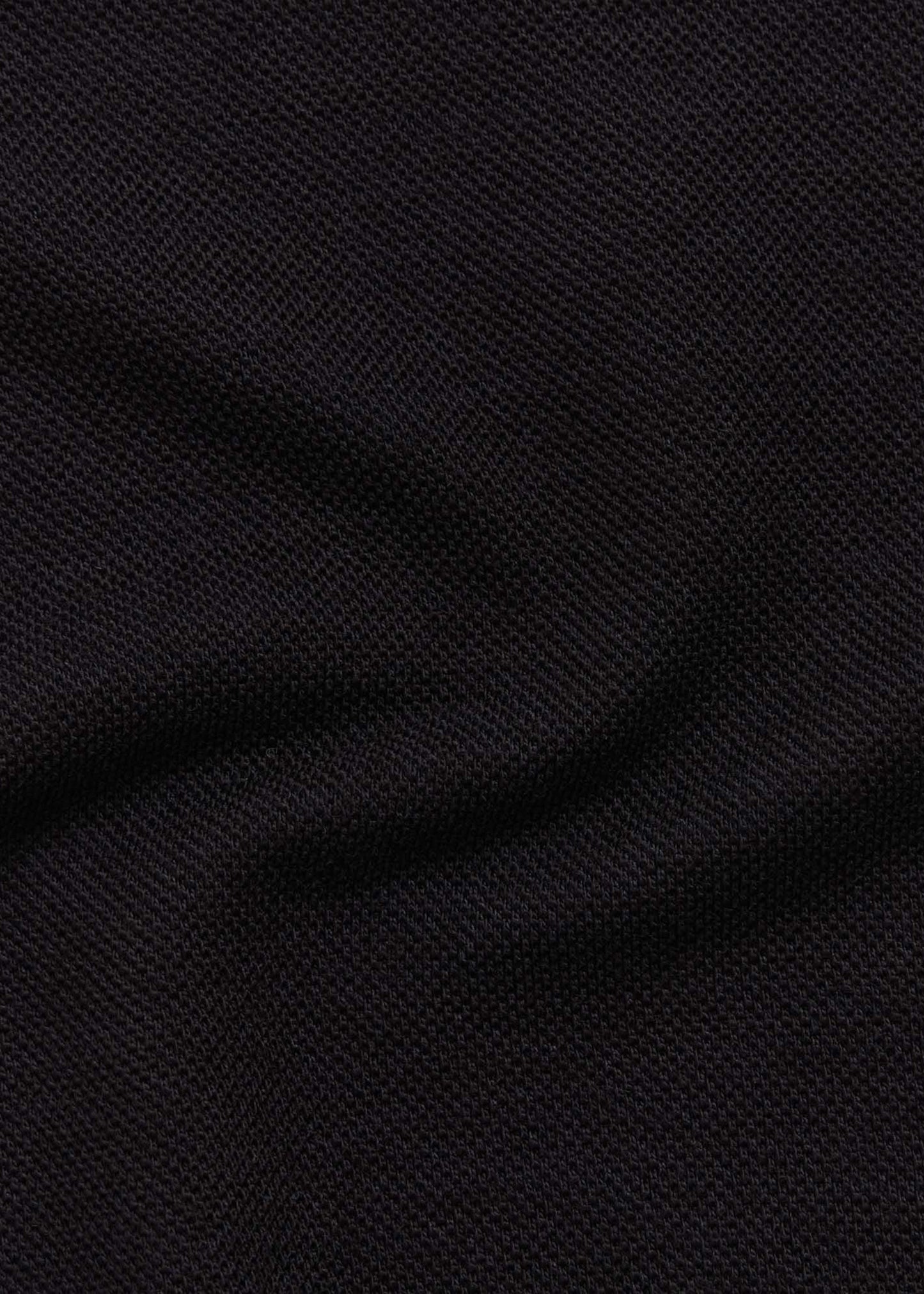 M Emblem Stretch Polo Tipping Collar (Black)