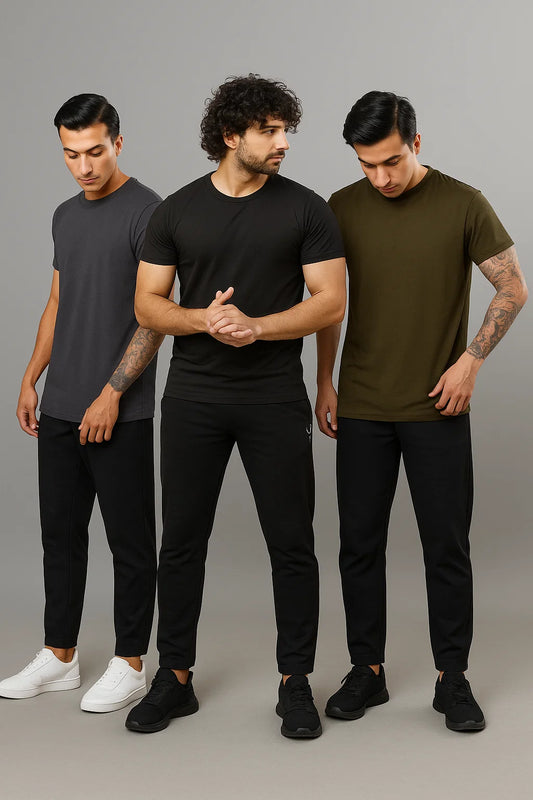 Essentials Trio Pack (Black/Grey/Mocha)