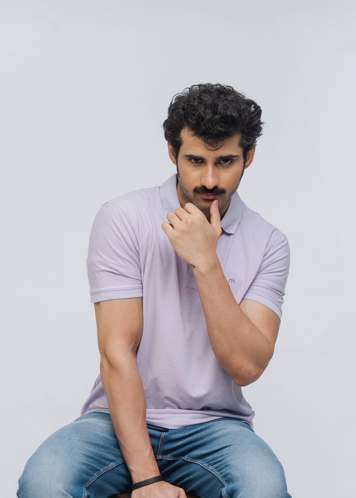 Marcar LuxeStretch  Polo (Lilac)