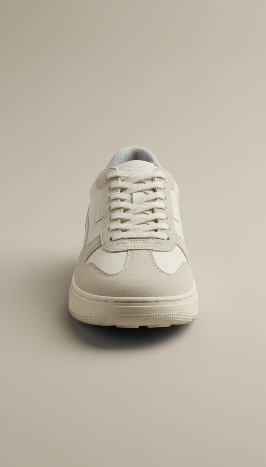 Ivory Mist Italian Leather Sneaker