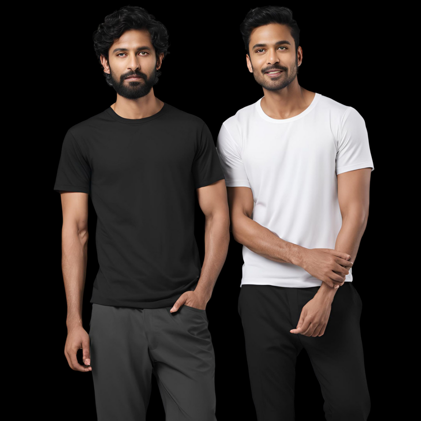 Pack of 2 Super Stretch Combo 1(T-Shirts)