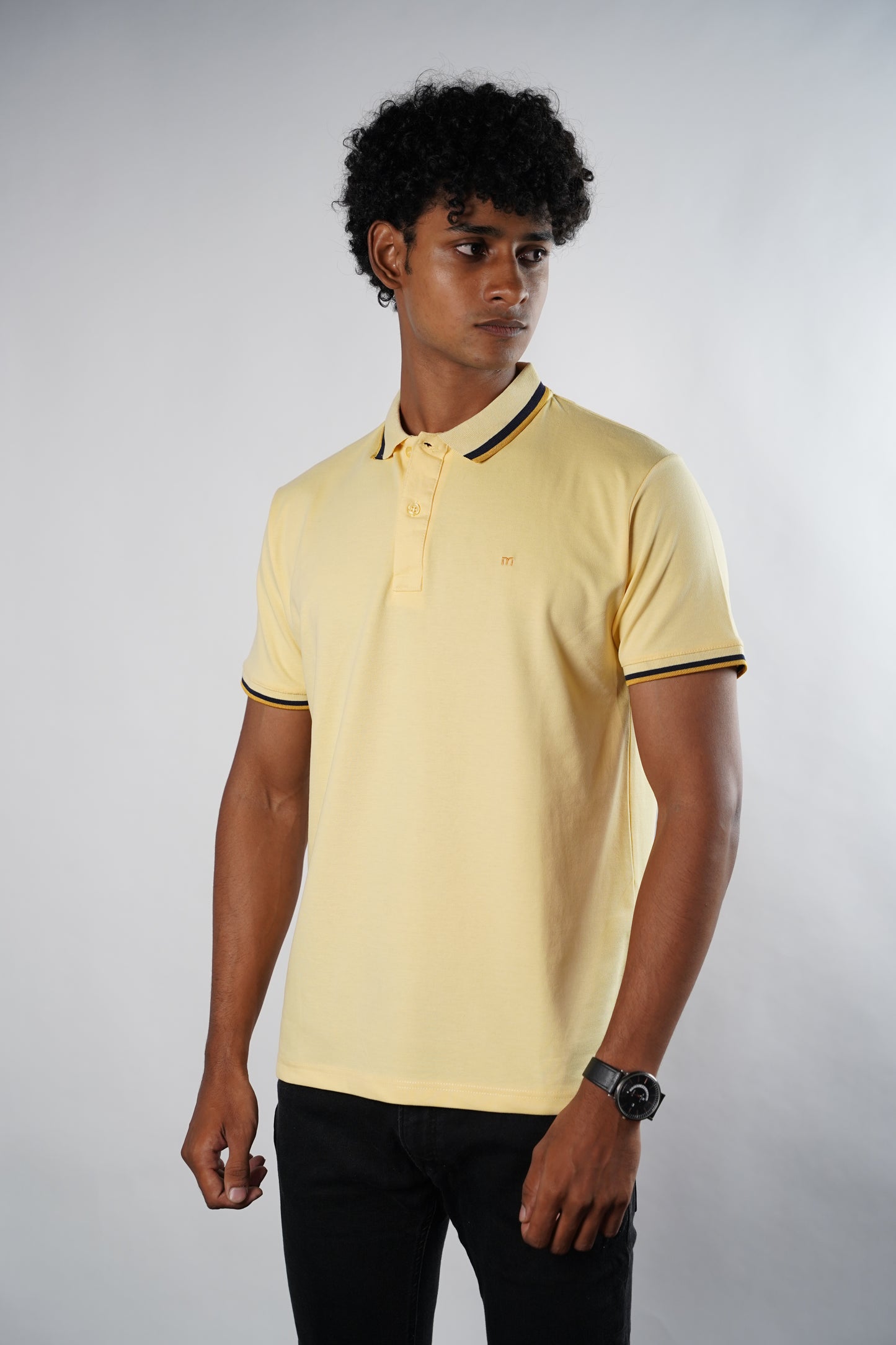 M Emblem Stretch Polo