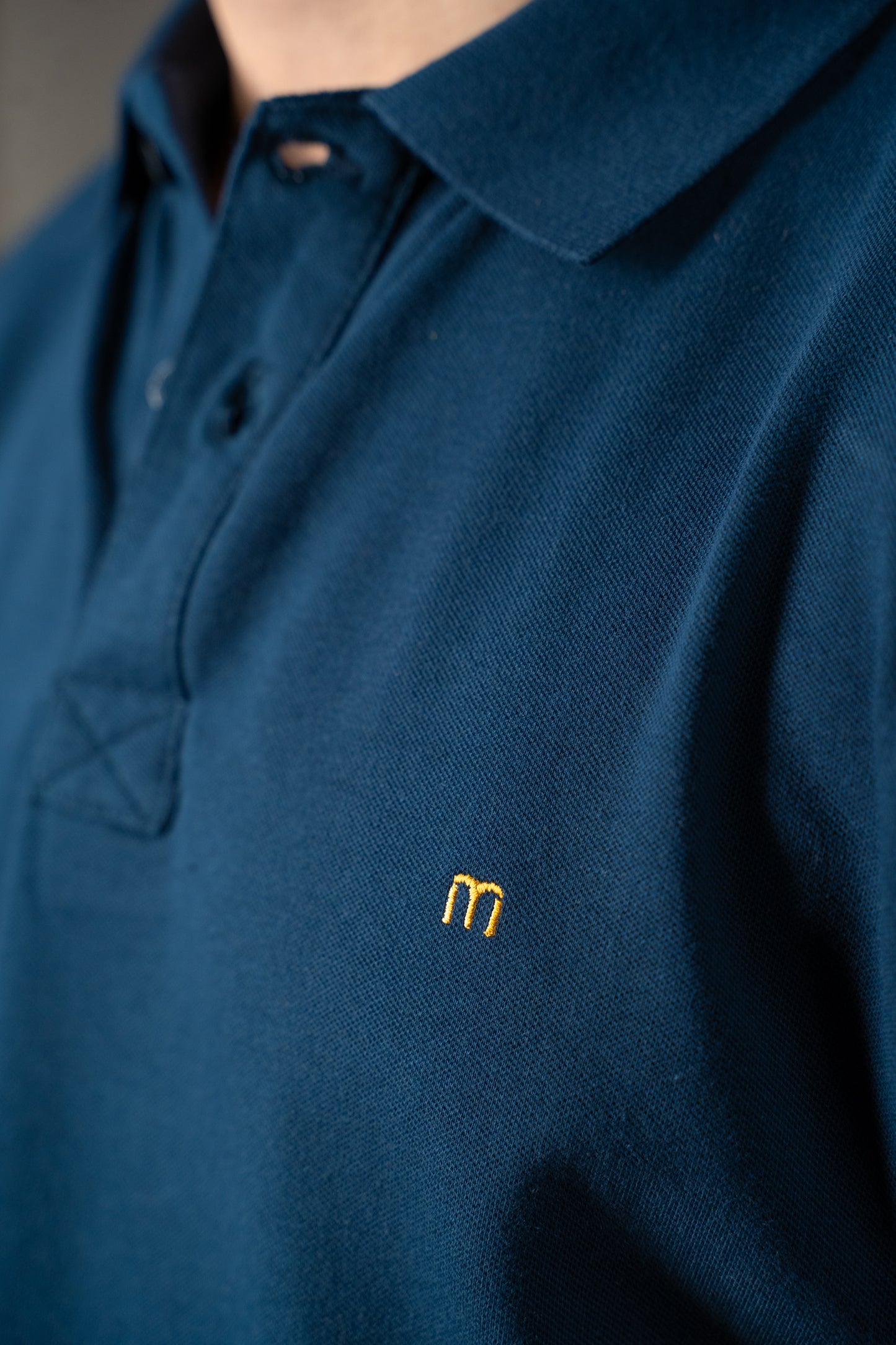 Buttonaire Signature Stretch – Midnight Blue