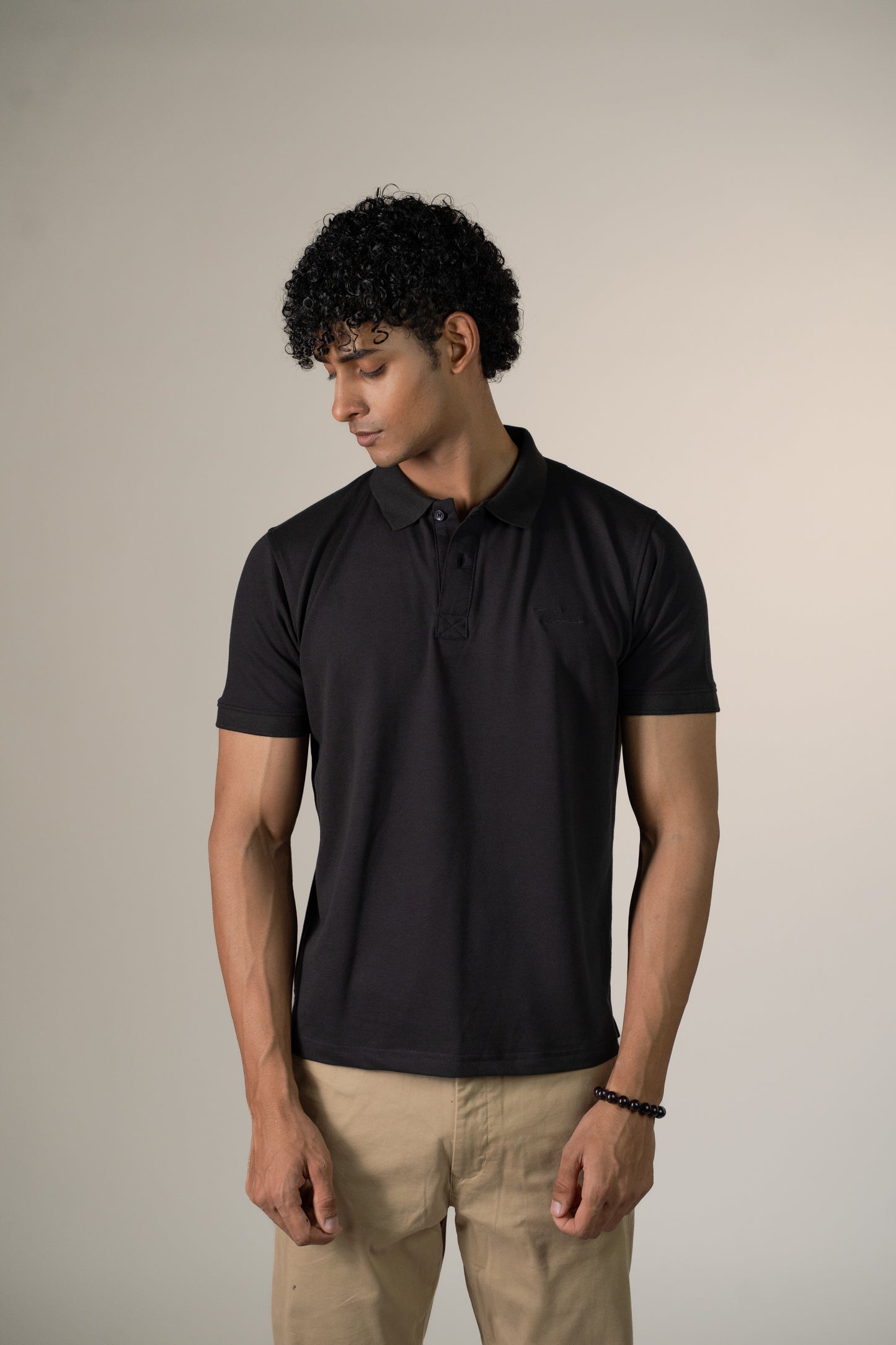 Buttonaire Signature Stretch – Carbon Grey