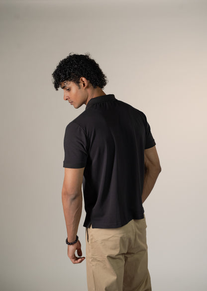 Buttonaire Signature Stretch – Carbon Grey