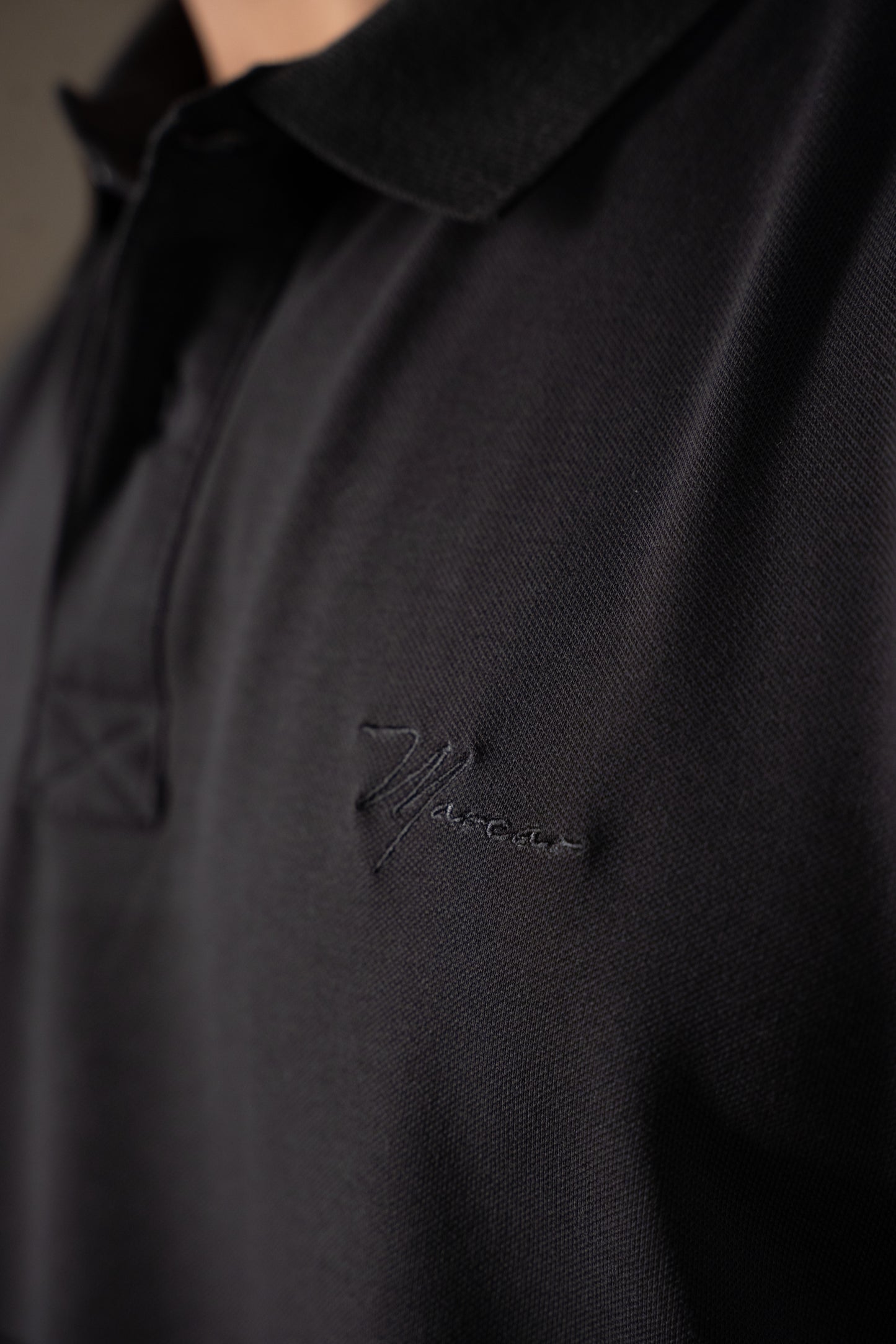 Buttonaire Signature Stretch – Carbon Grey