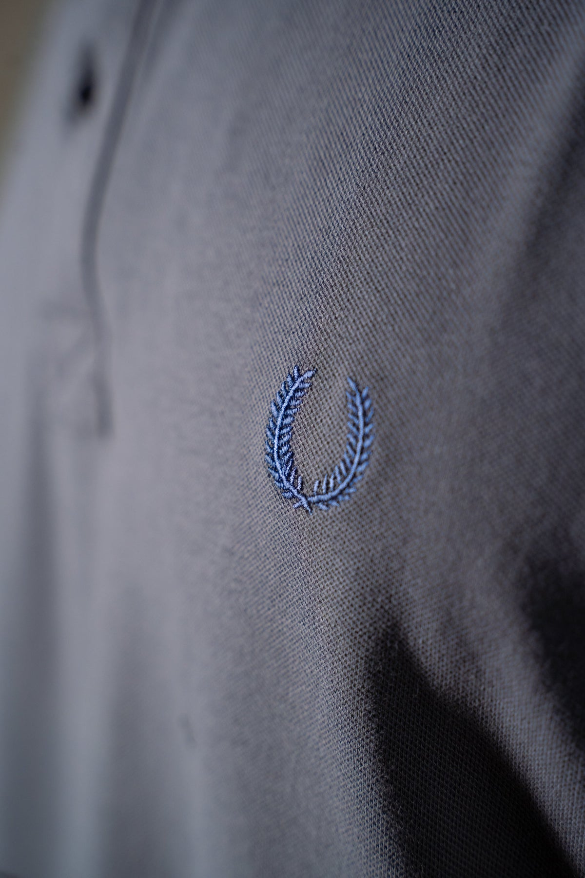 Buttonaire Polo Laurel Stretch - Carbon Grey