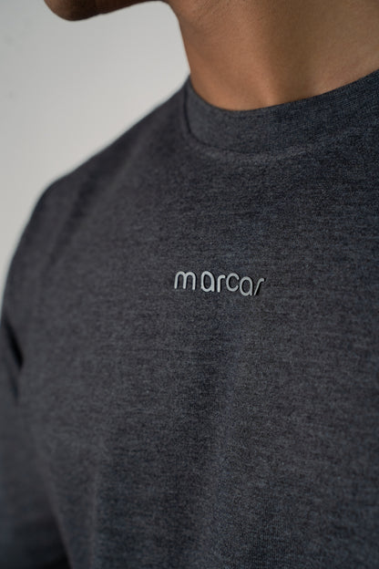 The Nomad Oversized Drop Shoulder Co-ord: Graphite