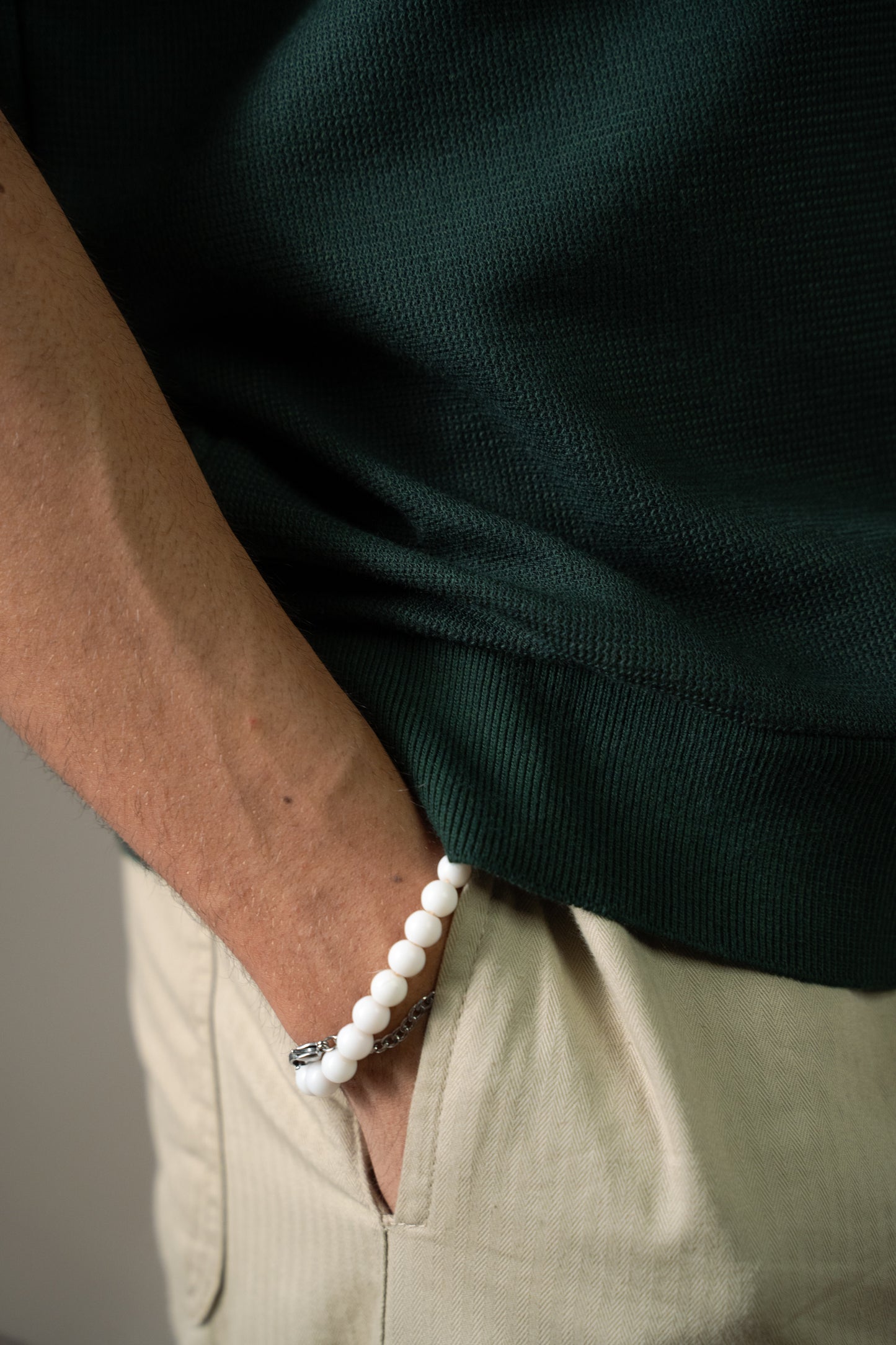 Artisan Zip Knit | Teal Green