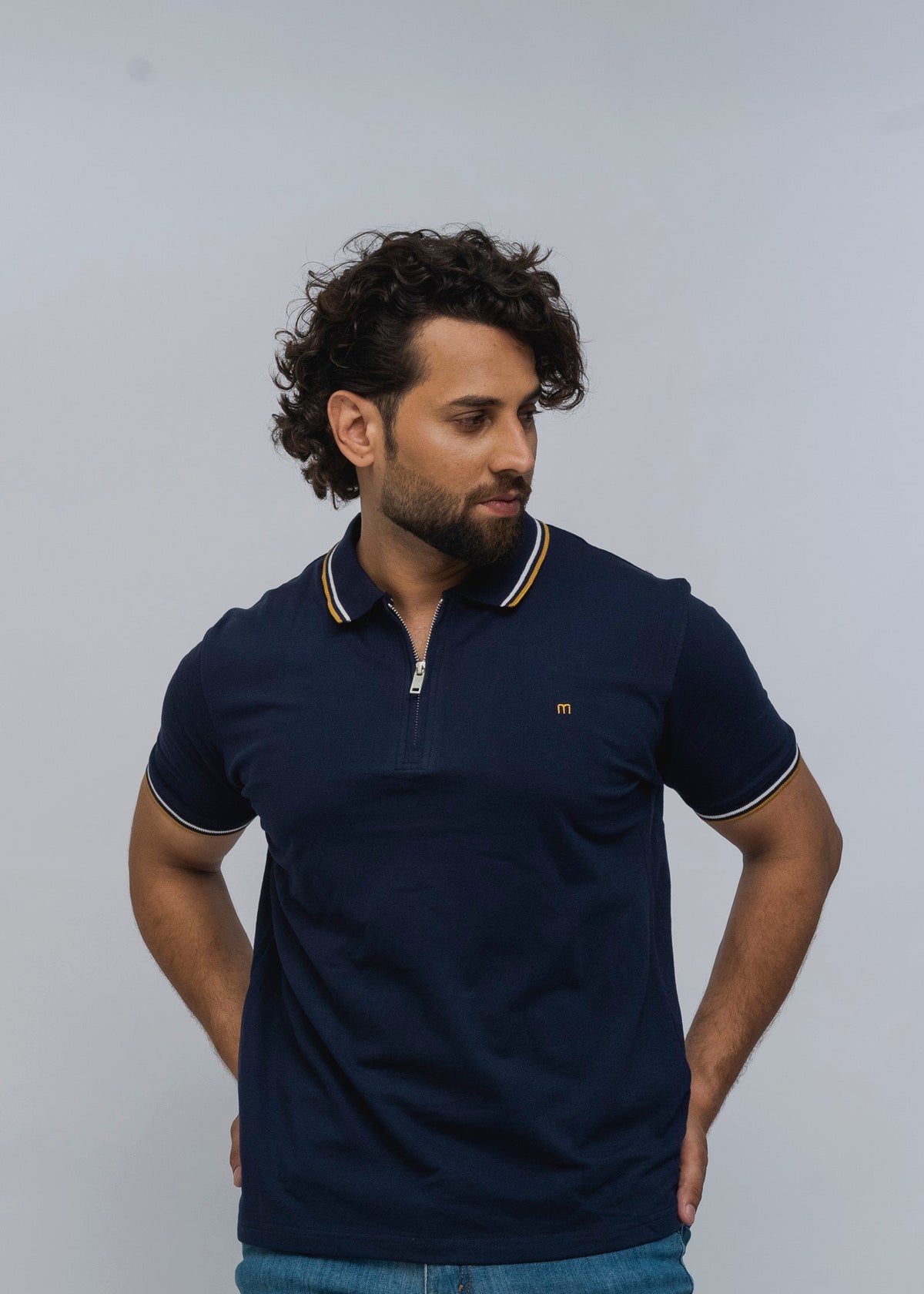 Zénzip Polo M Stretch Polo (Navy)