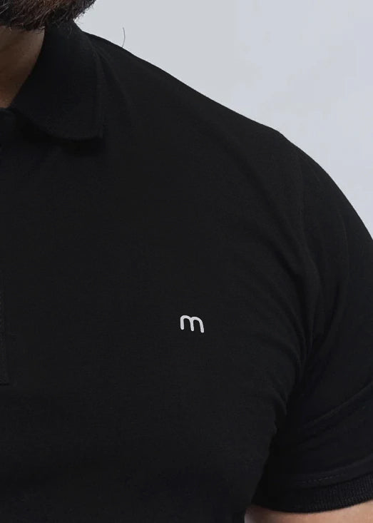 Marcar LuxeStretch  Polo (Black)