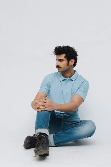 Marcar LuxeStretch  Polo (Sky)