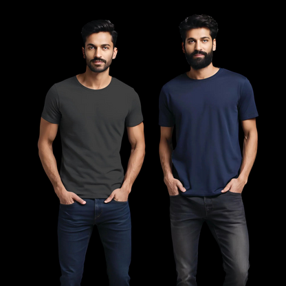 Pack of 2 Cool Super Stretch Combo 2(T-Shirts)