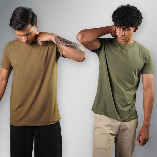 Pack of 2 Cool Super Stretch Combo 3(T-Shirts)