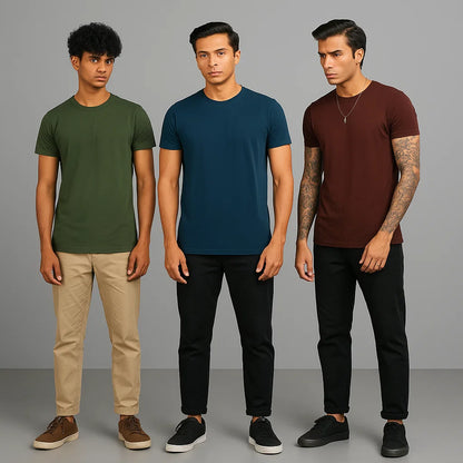 Essentials Trio Pack (Blue/Teal/Maroon)